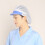 Mesh Work Cap for Chefs Unisex Breathable-rose red visor1 5