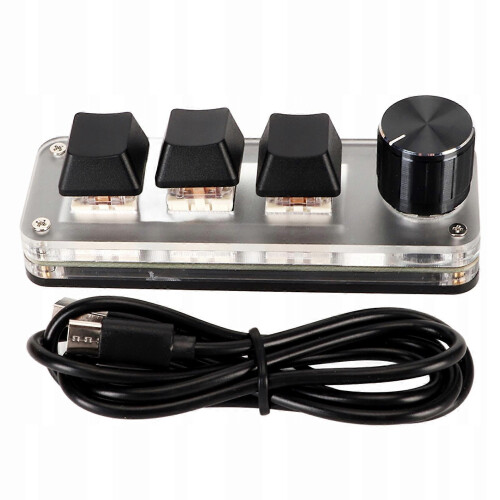 3-key Mini Mechanical Keyboard 1
