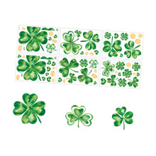 Patrick's Day Shamrock Leprechaun Window Clings-UV26Y80047T
