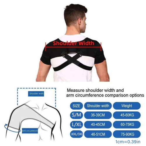 Comfortable Fit Back Support Harness Adjustable for-S 2