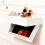 Multipurpose Wall Mounted Wood Wine Cabinet With Display-White 2