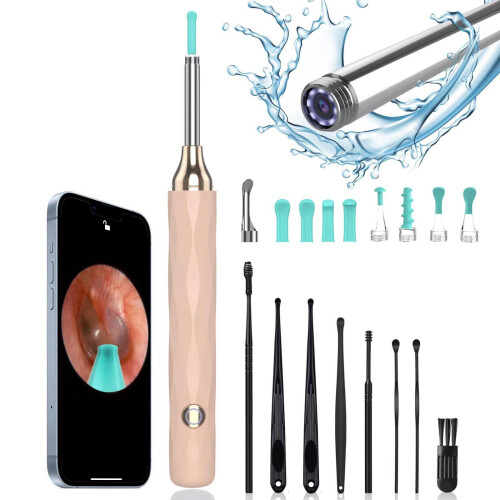 18pcs Ear Cleaner With Camera Led Light, Wifi Ear Scope Ear Cleaning Kit 2