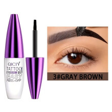 Black Eyebrow Tint Kit, Peel Eyebrow Gel Waterproof 10g Brow Dye Cream