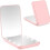 Compact LED Makeup Mirror, Makeup Mirror With Light 1X 2X Magnifying, Portable Travel 7