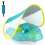 Inflatable Wheel for Children with Canopy 1
