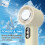 Ice Compress Mini-Handventilator 3600 mAh Beige 3,5 h 6