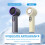 Ice Compress Mini-Handventilator 3600 mAh Beige 3,5 h 10