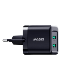 Joyroom USB Charger JR-TCN01 2.4A2 Black
