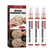3pcs Wood Burning Pen Set Scorch Pen Marker for DIY Wood Projects Fine Tip Woodworking Supplies
