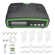 FT-C68 Dual Pump Smart Automatic Watering Device Potted Watering Garden Balcony Drip Irrigation Spraying System(Green)