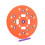 Pflanzschablone für Gemüse (rund, orange) 1
