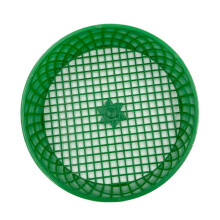 Tuinzeef voor thuisgebruik, zand- en grondfilter, diameter: 16 cm (groen)