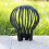 Drainage System Garden Filter Cover Eaves Leaking Pipe Dredging Funnel Protective Cover, Style: Spherical(Black) 2