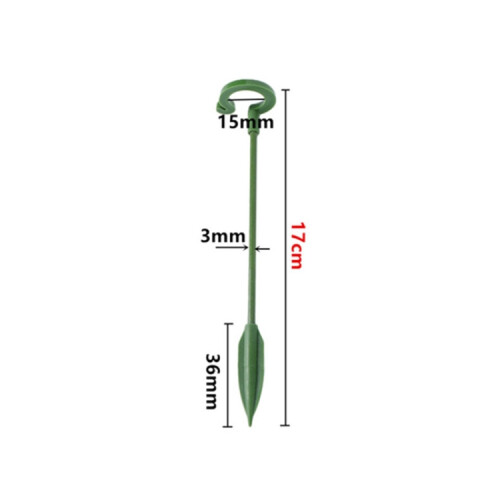 10pcs Plant Potted Flower Shape Support Rod Fixed Anti-lodging Leaf Guard Frame, Size:17cm 1
