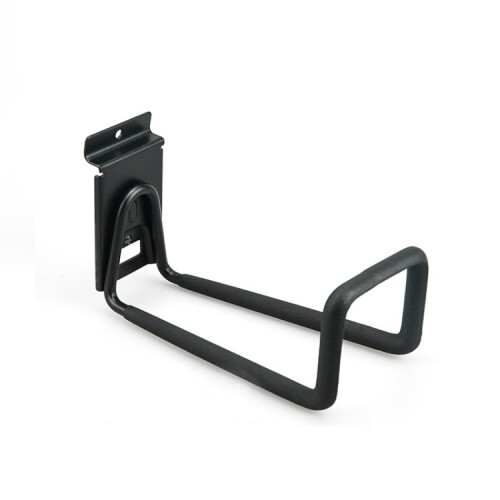 Pipeline Hook Heavy Water Pipe Wire Storage Garage Hook, Style: Groove Plate(Black)