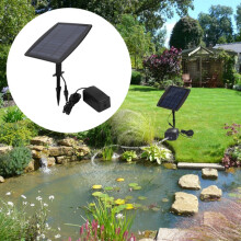 Plug-in zonne-energie beluchtingspomp, energieopslag, zuurstofpomp voor aquariums
