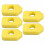 5 PCS Air Filter Foam Element Compatible with Briggs & Stratton 698369 1