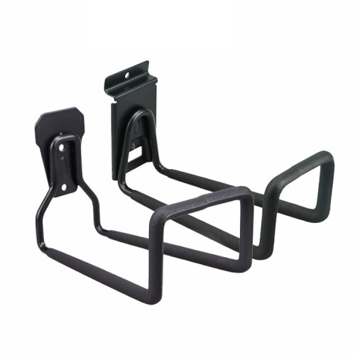 Pipeline Hook Heavy Water Pipe Wire Storage Garage Hook, Style: Groove Plate(Black) 1