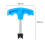 16mm Bypass Drilling Accessories T Type PE Pipe Hole Puncher 3