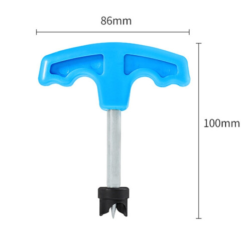 16mm Bypass Drilling Accessories T Type PE Pipe Hole Puncher 2