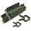 Plastic Plant Garden Clip Set(Green) 2