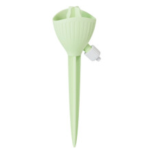 Home watering drip system with adjustable infiltration device (cream green)