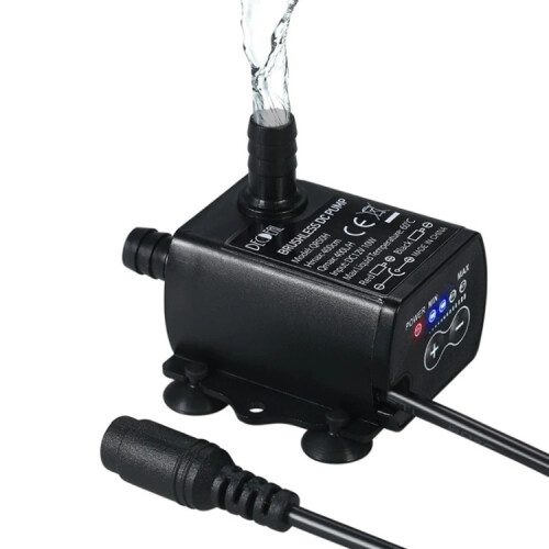 Αντλία νερού με κυκλοφορία κρύου νερού DC12V με ηλιακή μικρο-ψήκτρες, μοντέλο: QR50H 1