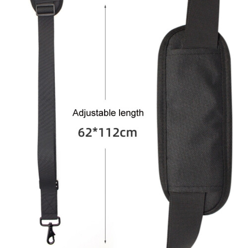 Household Lawn Mower Adjustable Fixed Straps, Specification: Black Metal Buckle 2