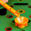 Pflanzschablone für Gemüse (rund, orange) 3