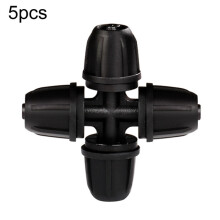 5pcs 4/7 Pipe Fitting Drip Irrigation Accessories Gardening Irrigation Watering Fittings(Straight 4-Way)