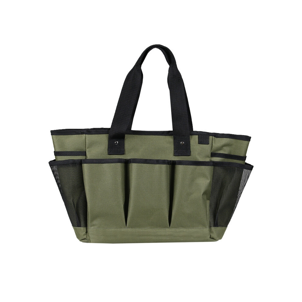 Outdoor Portable Oxford Fabric Gardening Tool Bag Garden Pruning Tool Storage Bag(Armygreen) 6083684338014