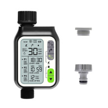 NADSTER Gartenbewässerungssystem mit Zeitschaltuhr und Regensensor, Ausführung: Einzelanschluss