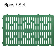 Manchon de protection ajustable pour l'épissure des troncs de plantes (6 pièces/ensemble, vert)