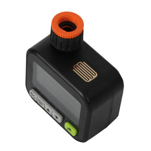 Gardening Timer Automatic Watering Device Garden Balcony Watering Device Intelligent Irrigation System Controller(Black) 2