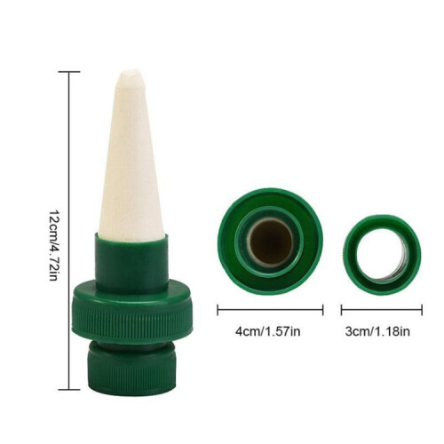 4pcs /Set Coke Bottle Ceramic Flower Watering Device Automatic Drip Irrigation 2