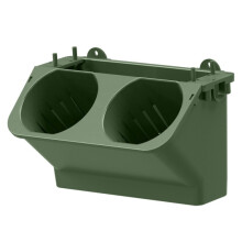 MY-2515 Modular, no-drill indoor plant wall pot, dimensions: 24x14.5x14 cm (dark green)