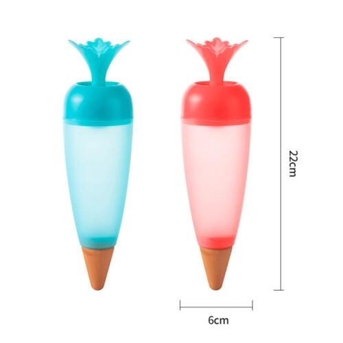 2 PCS Carrot-shaped Automatic Flower Watering Device Seepager(Blue) 1