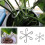 Small Plant Stem Support Bracket Garden Vegetable Plant Root Stem Holder 2