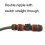 3PCS Double Nipple Wrap With Switch Double Pass Standard Direct Connect With Valve Fast Connection(Black) 5