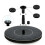 Garden Automatic Solar Floating Fountain Waterfall(Black) 3