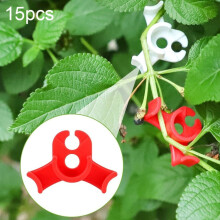 Sold in sets of 15 HF-09 Plant Bending Control Growth Training Clips for Garden Decoration (Ear Design)