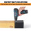 Adjustable Post Protector Metal Post Protection Kit Compatible with Wooden Mailboxes & Fences 4
