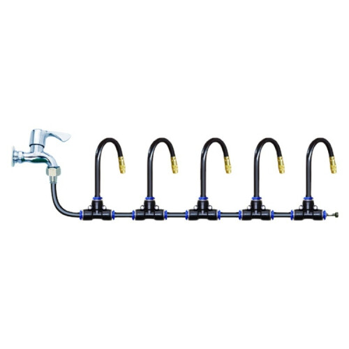 5m Kit Brass Misting Nozzles Bend Arbitrarily Atomized Sprayer Garden Irrigation 1