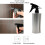 Gießkanne aus Edelstahl 304, 250 ml 5