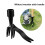 Manual Vertical Foot Weeding Rooting Tool(Card Packaging) 2