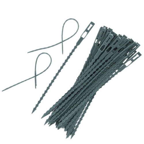 Multi-Purpose Garden Plants Fishbone Cable Ties, Length: 13cm/50pcs 1