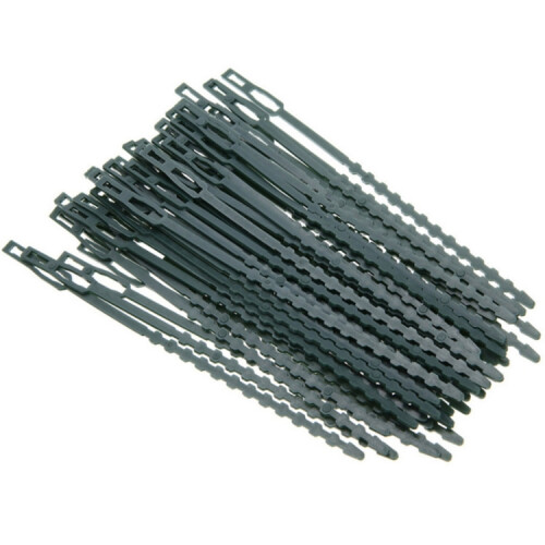 Multi-Purpose Garden Plants Fishbone Cable Ties, Length: 13cm/50pcs 2