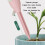 10pcs Household Potted Plant Drip Irrigation Adjustable Automatic Watering Device(Pink) 4