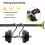 MYL-10 Stirrup Ring Weeding Hoes Garden Tools, Specification:  3 Sections 1.2m 1