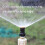4 Points Adjustable Scattering Sprinkler (Sprinkler + Ground Plug + Quick Connect) 4